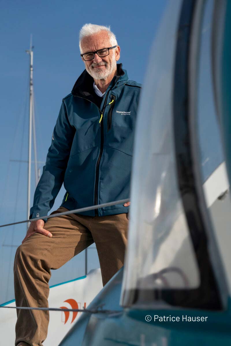 Yves Parlier au Salon nautique 2025 de Canet en Roussillon